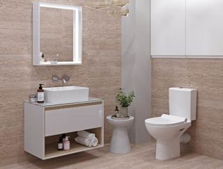 Тумба под раковину Cersanit LOUNA SZ-LOU60-BL/Wh 60см